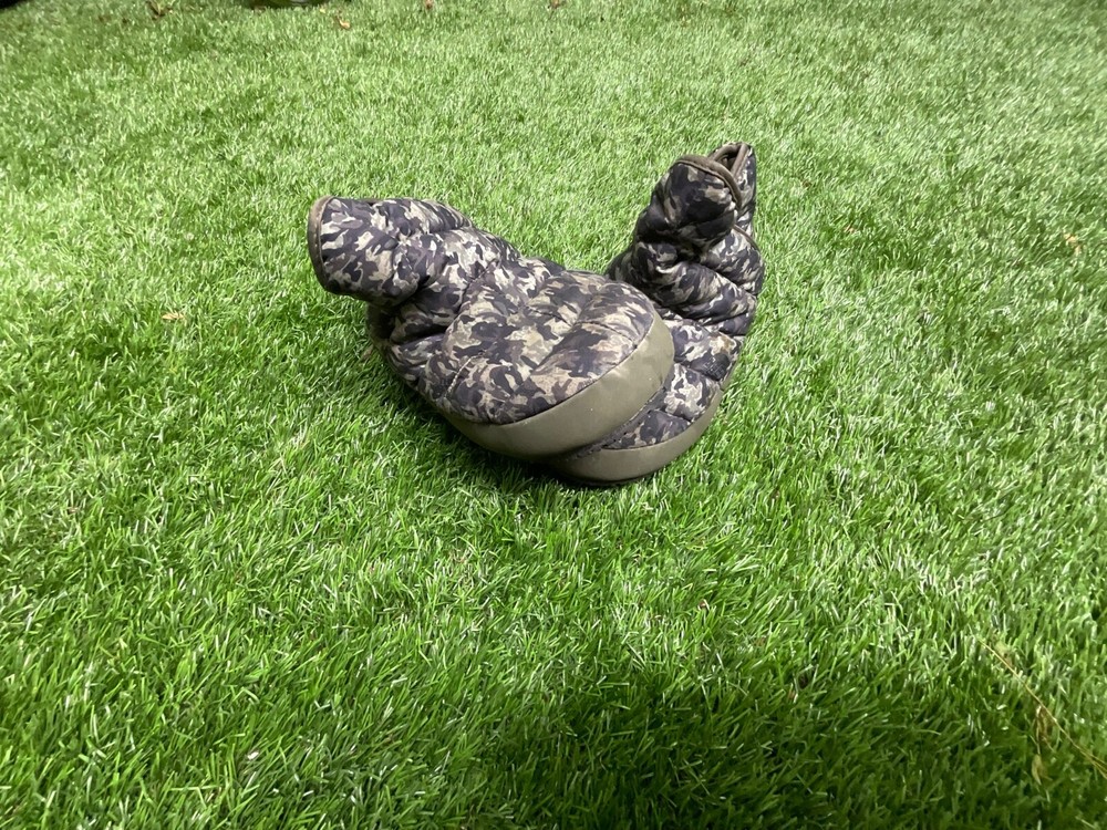 North Face Thermoball Traction Bootie Slippers Camo Toddler Size 13
