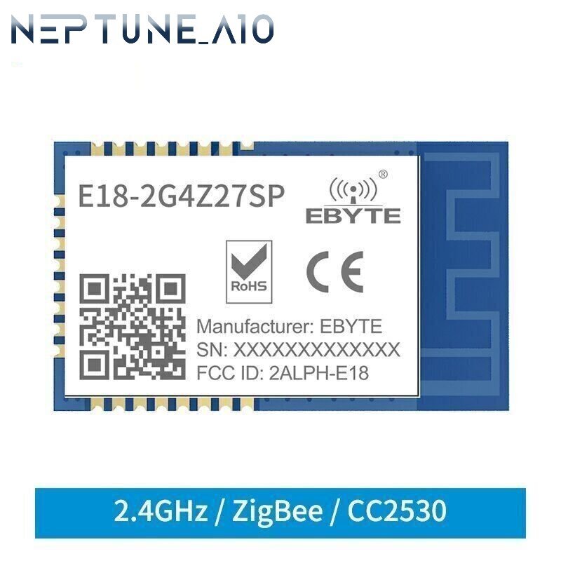 Zigbee 3.0 CC2530 2.4GHz 27dBm PA+LNA SMD PCB Smart Home Mesh Module