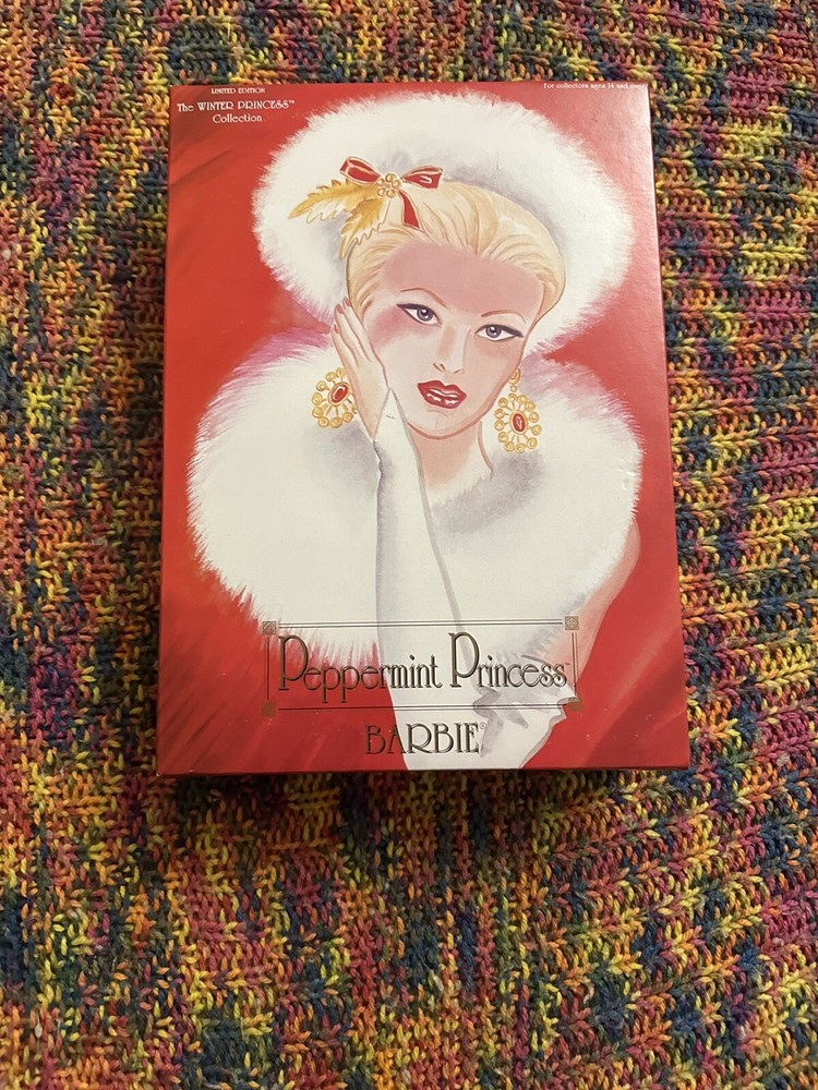 Barbie Peppermint Princess Doll Limited Edition 1994 Mattel 13598