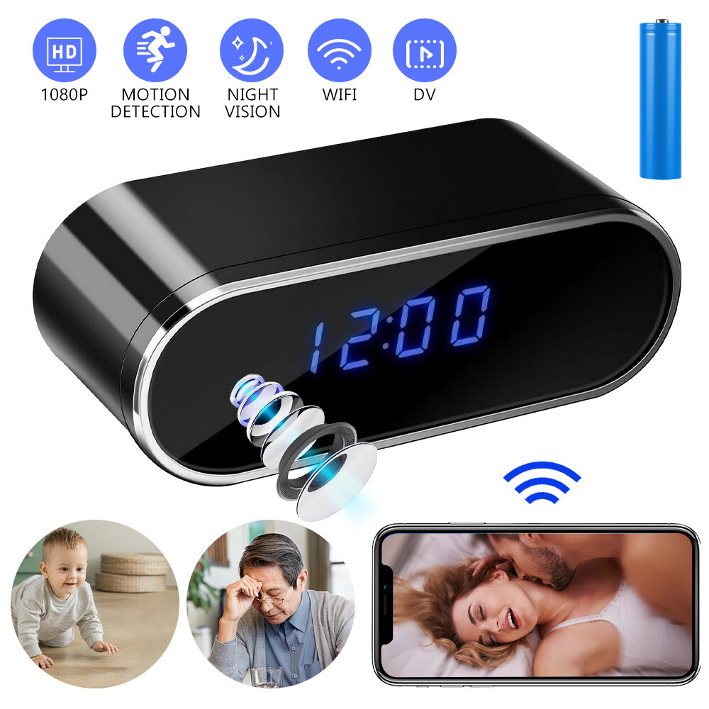 1080P Mini Camera WiFi HD IP Night Vision Camcorder Alarm Home Security Video