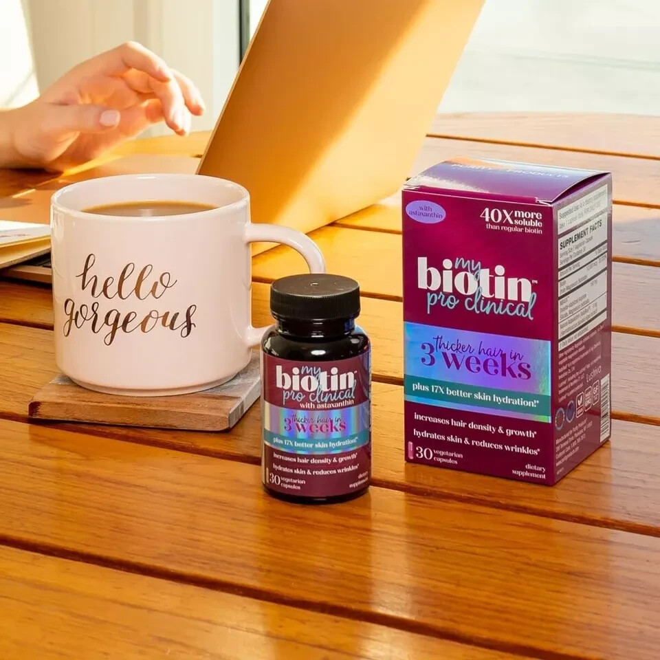 MyBiotin ProClinical w/ Astaxanthin - Purity Products - Biotin - 30 Veg Caps