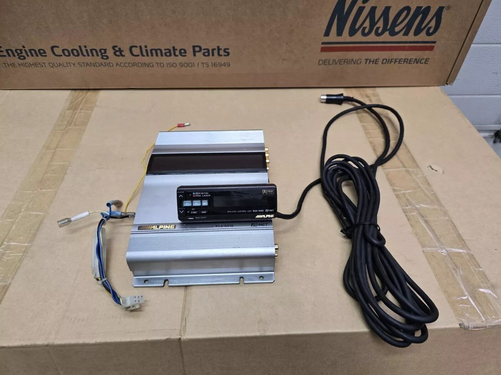 Alpine PXA-H510 Car Audio Sound Processor Control Working Confirmed