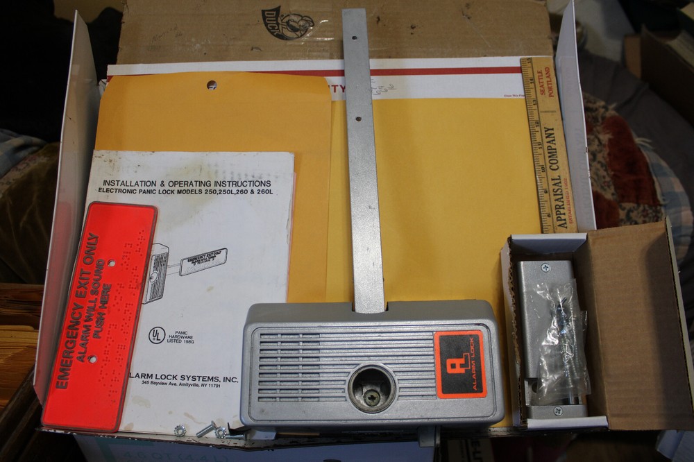 New Alarm Lock Systems Inc Electronic Door Panic Lock 250X28 250 Model