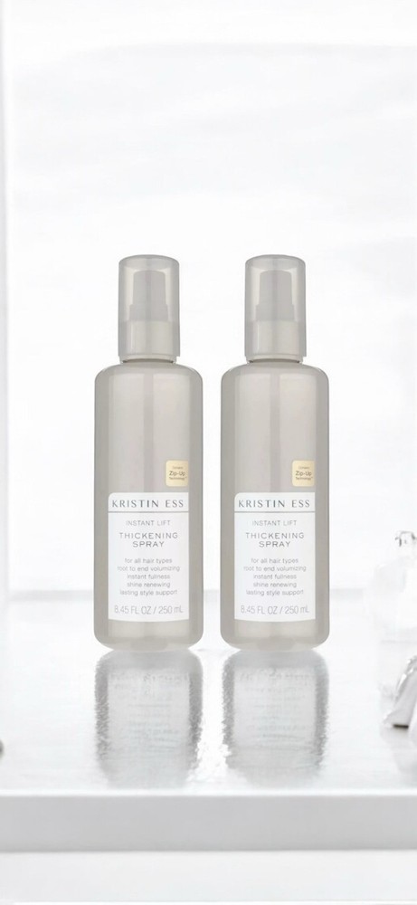 Kristin Ess Instant Lift Thickening Spray for Volume & Fullness 8.45 fl oz 2-Pack