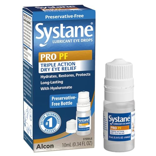 PF Dry Eye Preservative Free Lubricant Eye Drops 10 mL