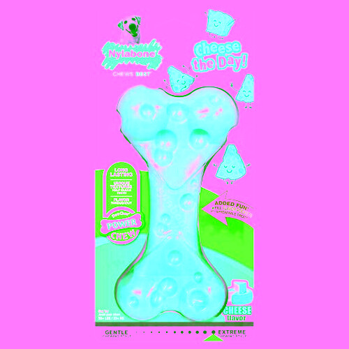 Power Chew Cheese Dog Toy 1 Count (XL - 50+ Pounds)