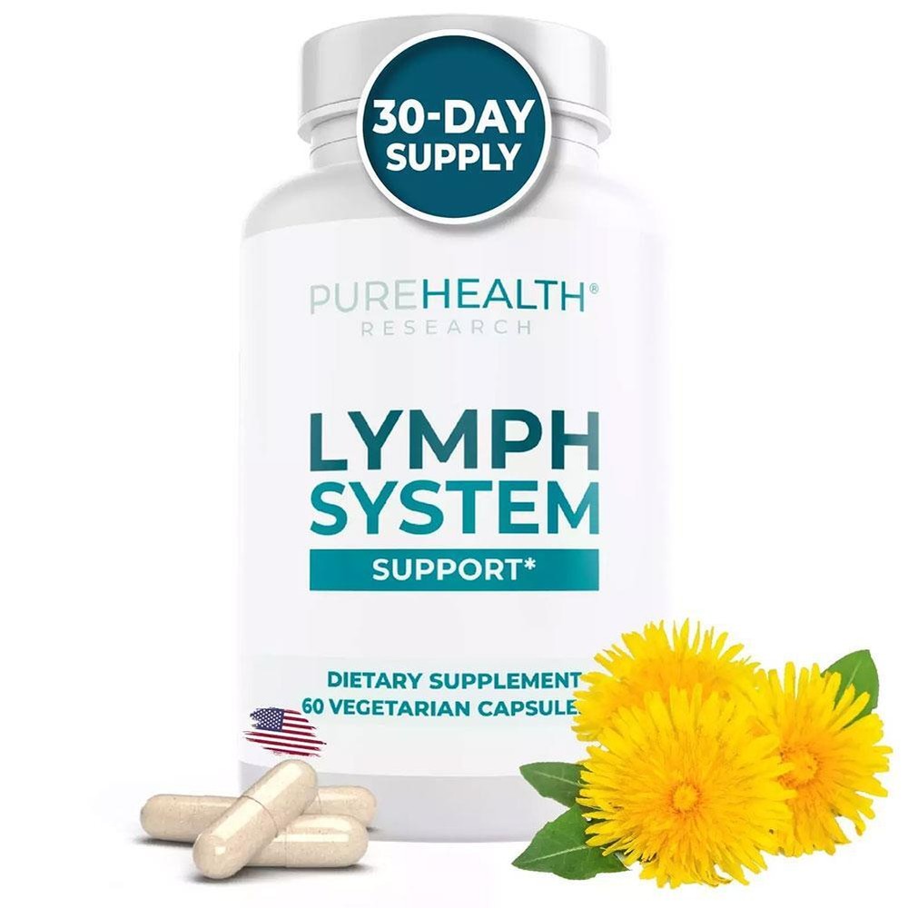 Natural Lymphatic Support Supplement for Swelling Relief – PureHealth Research