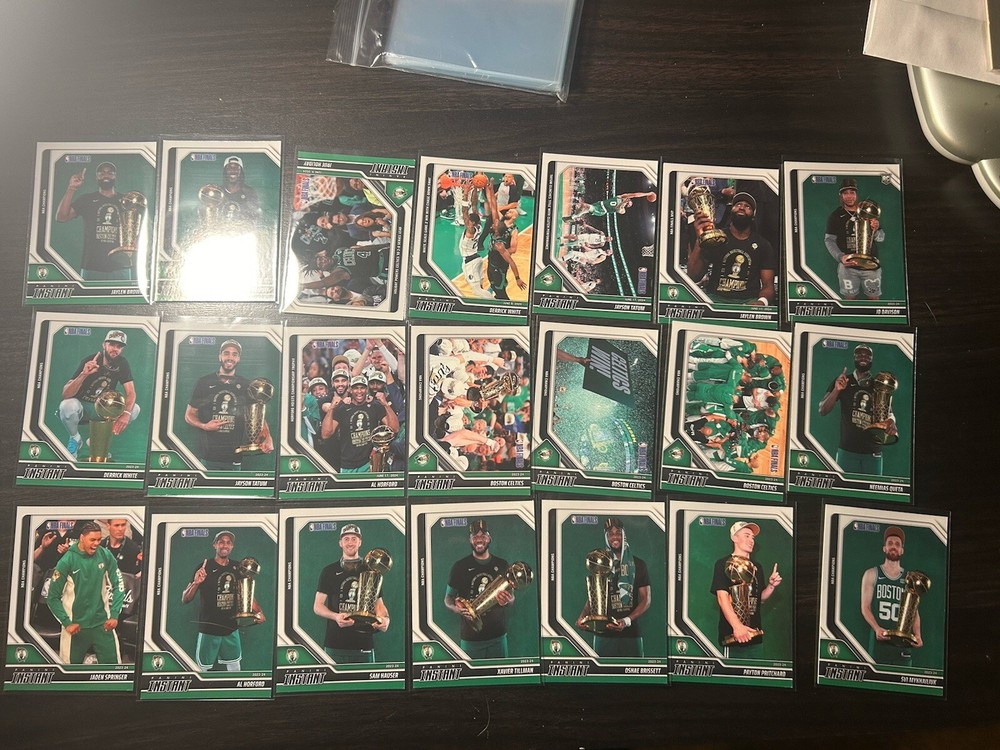 Boston Celtics 2023-24 Panini Instant NBA Finals Lot Of 21 Cards READDESCRIPTION