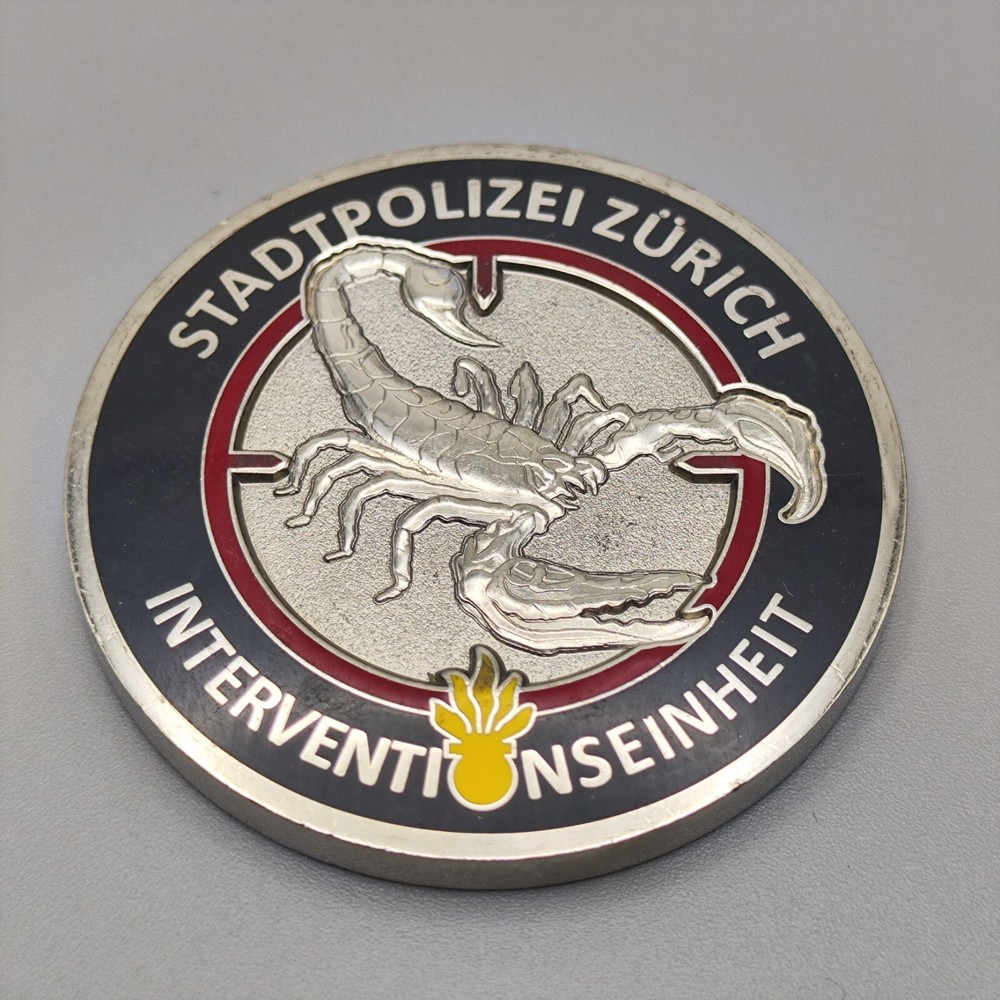 Germany Challenge Coin stadtpolizei zurich interventi nseinheit