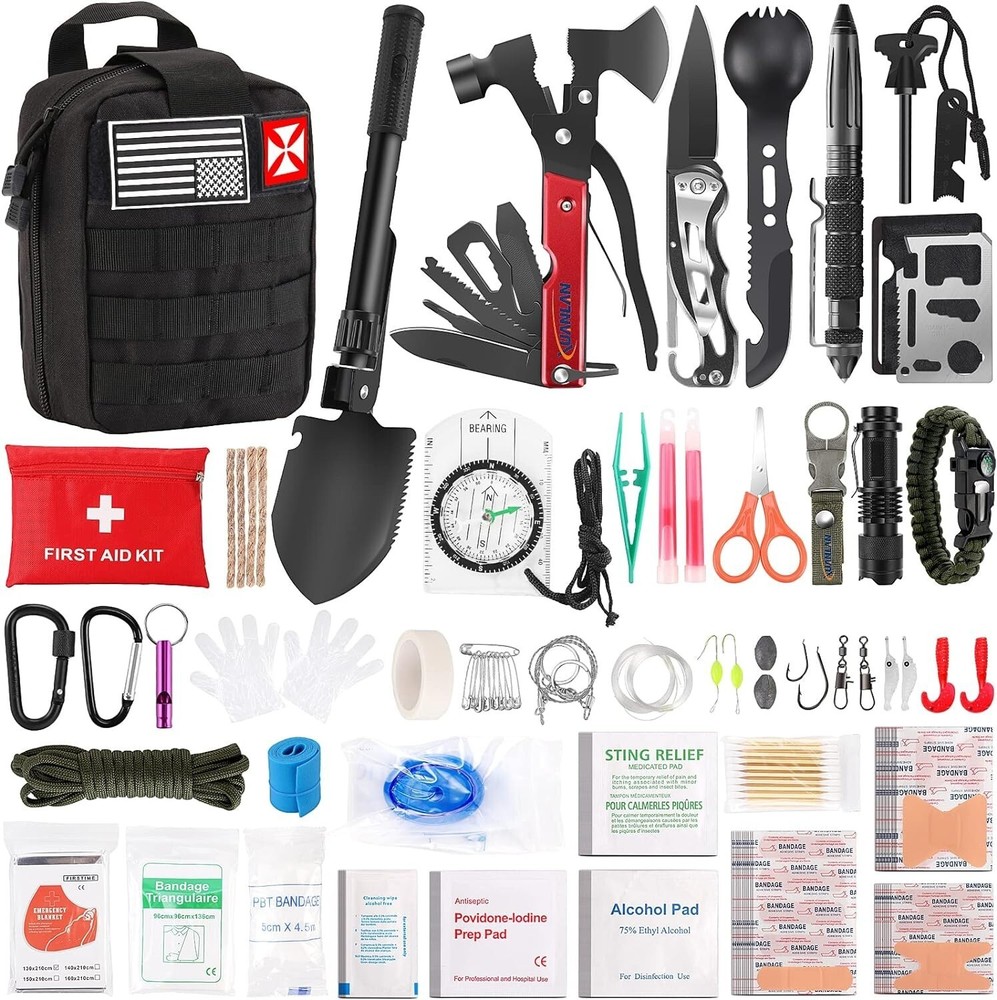 248PCS Survival First Aid Kit - Tactical Gear Essentials