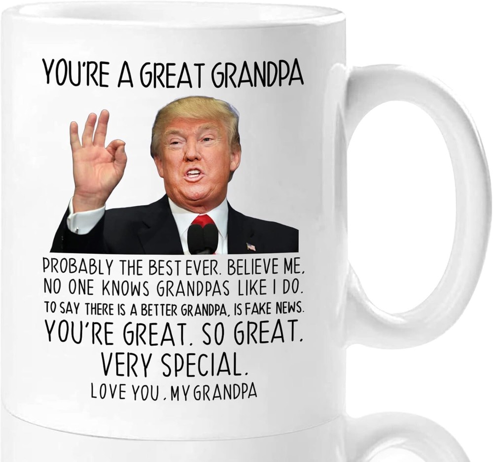 Funny Christmas Gifts for Grandpa, You're A Great Grandpa Coffee Mug 11oz, 15oz