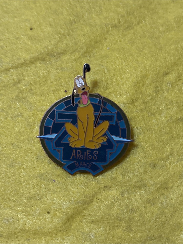 Disney Aries Pluto Zodiac Pin March Limited Edition