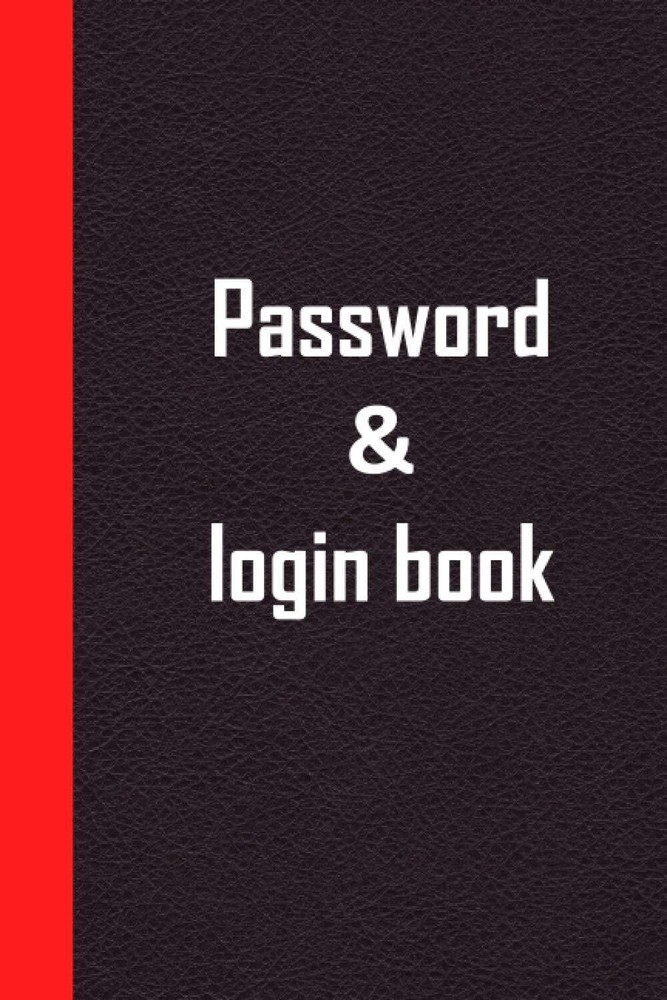 Internet Password Logbook – Personal Login Organizer for Secure Online Access-image