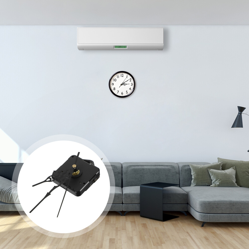 High Torque Wall Clock Parts Mechanism Movement with Hook Mounting