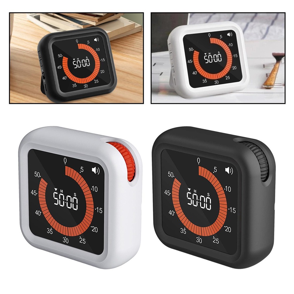 Rechargeable Visual Countdown Timer for Effective Time Management-image