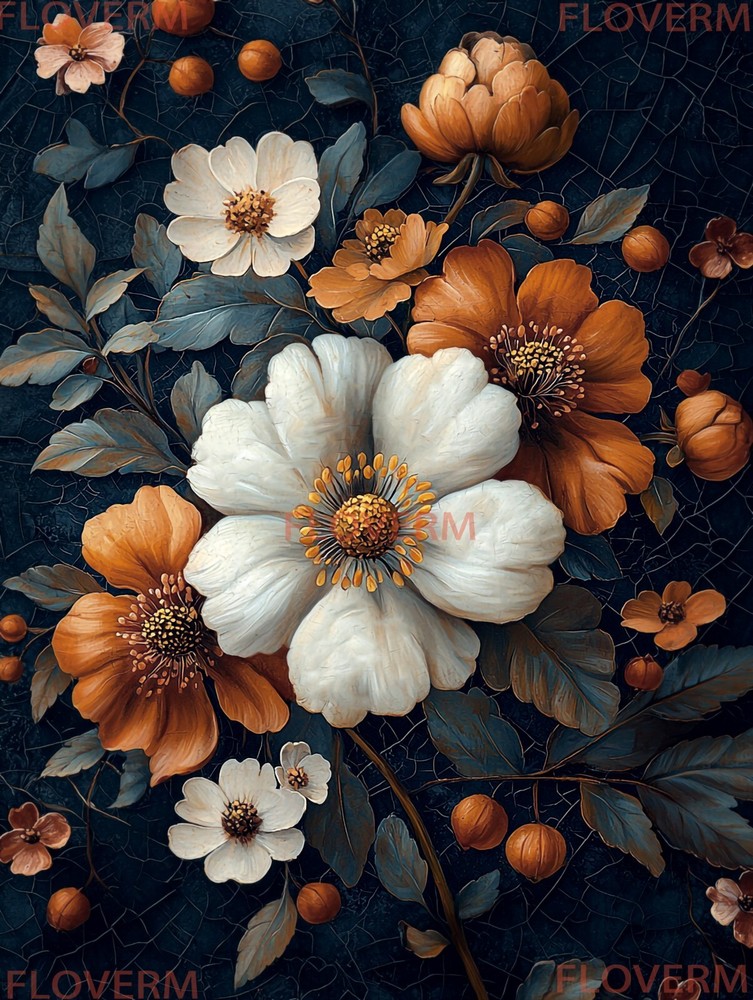 Floral Digital Wallpaper Background for Desktop Art & Gifts-image