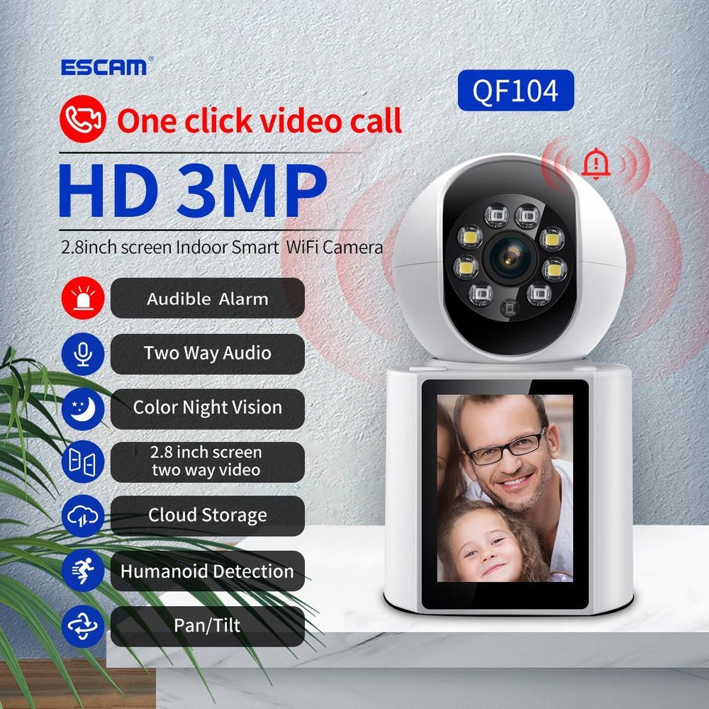 Visual WIFI 3MP With 2.8