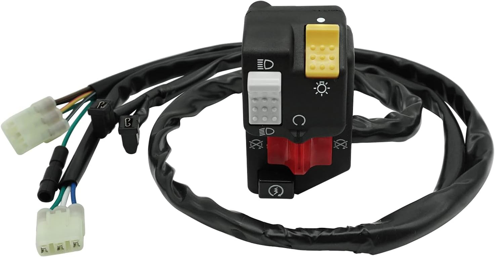 Handlebar Control Switch Start Kill Stop Headlight Button for Honda TRX250X 2009