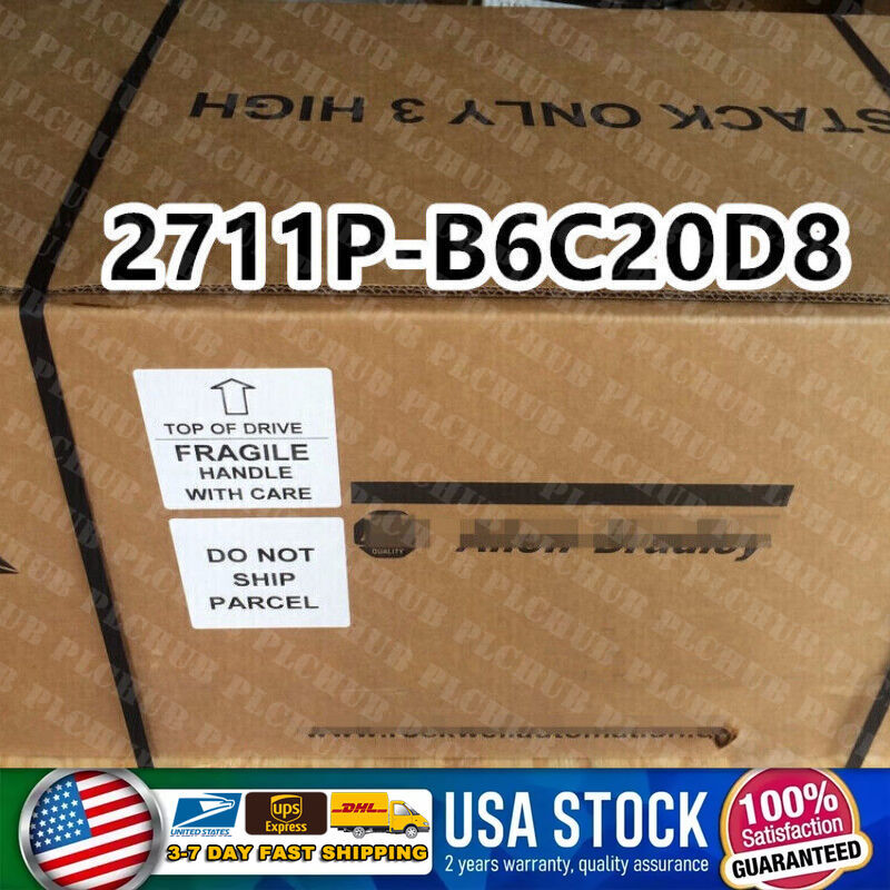 2711P-B6C20D8 New Factory Sealed AB Allen Bradley FAST DELIVERY 1PCS VERY GOOD