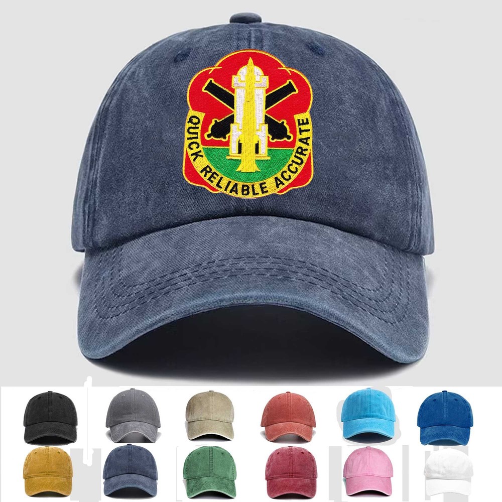 Custom Embroidered Hat 56th Field Artillery Command, Veteran Cap, Trucker Hat