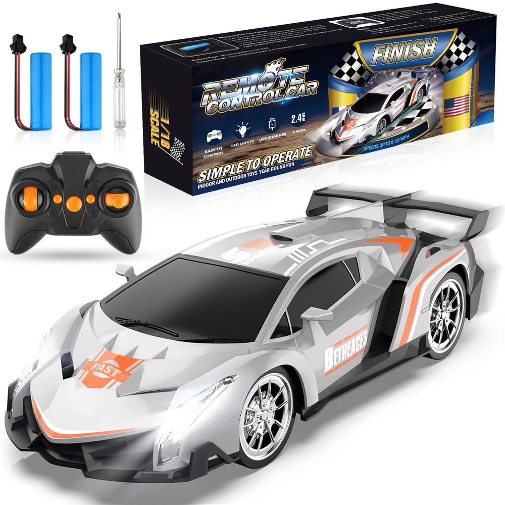 Remote Control Car RC Cars Xmas Gifts Toys for 1/18 Sport Racing Hobby Rc Cra...