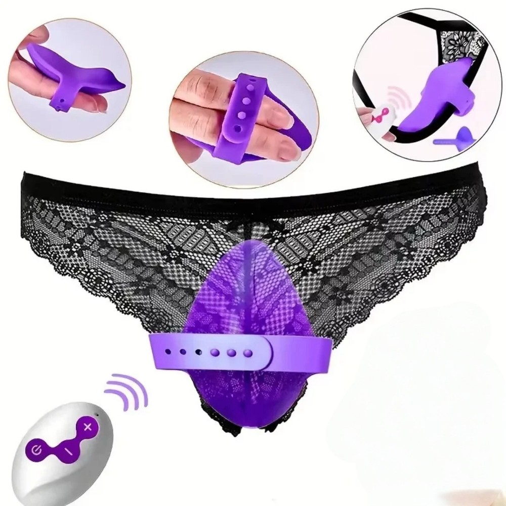 Wireless APP Remote Control Vibrating Panties Waterproof Wearable Massager for Women