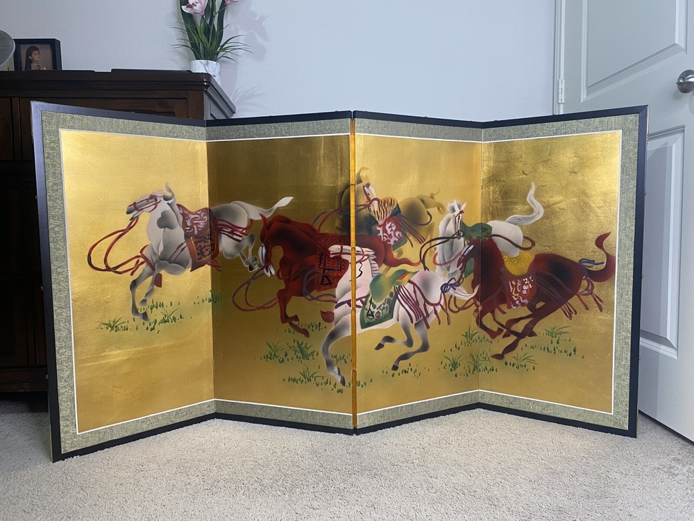 Riders in the Storm Oriental Silk Art