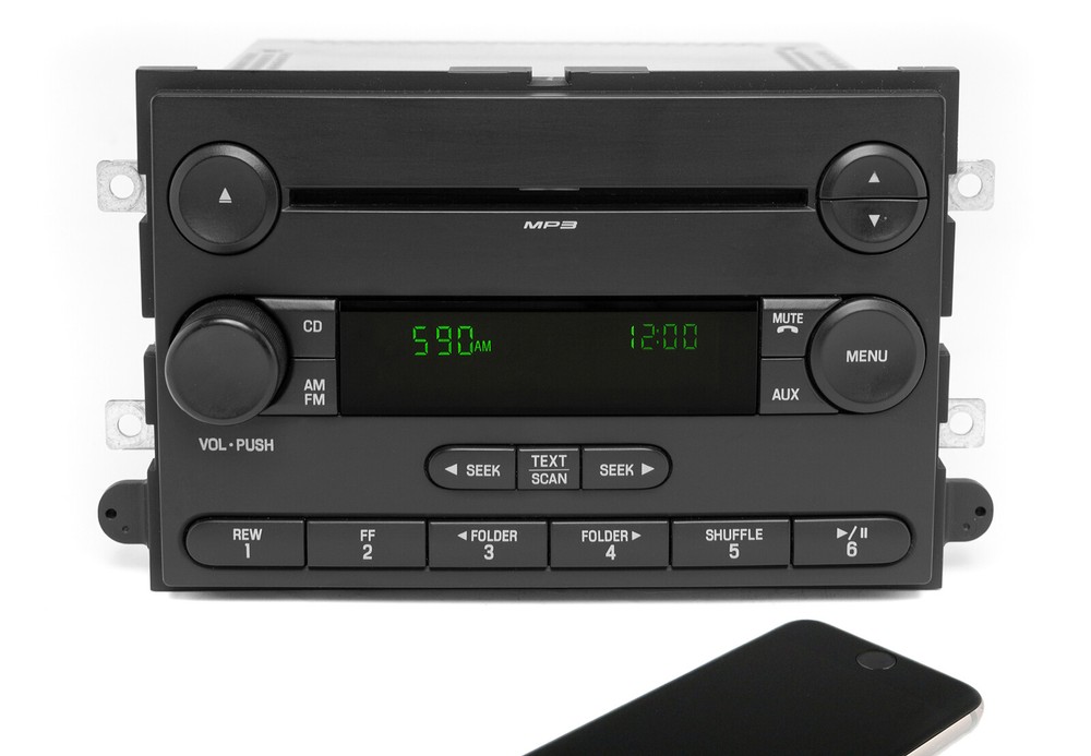 2007 Ford Fusion OEM Original AM FM CD Player w Bluetooth Upgrade 7E5T-18C869-BE