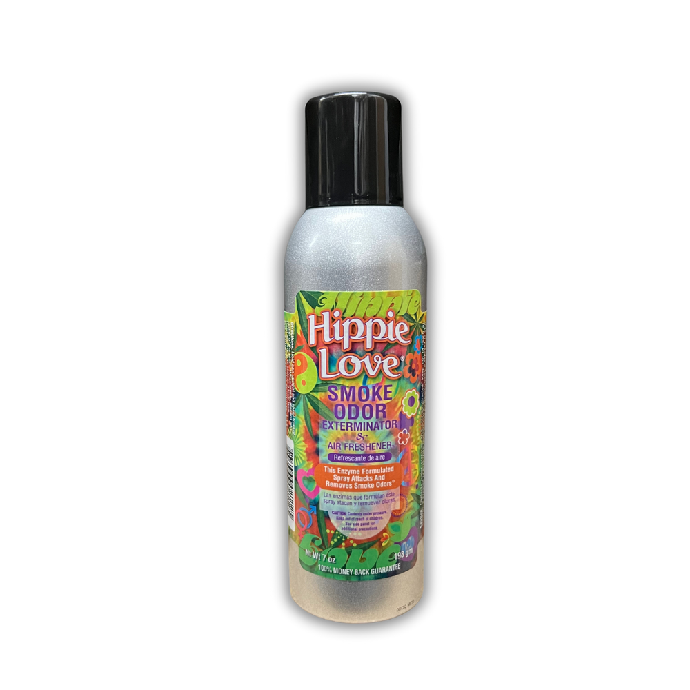 Hippie Love - Smoke Odor Exterminator Enzyme Air Freshener 7oz Spray - Buy Now