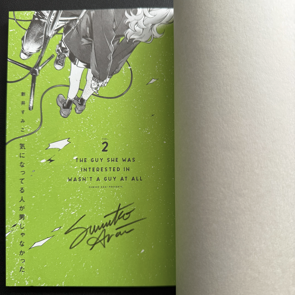 [SIGNED] The Guy She Was Interested in Wasn't a Guy at All Vol. 2 /GL/Yuri Manga