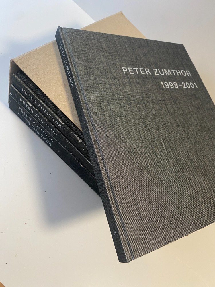 Peter Zumthor Buildings and Projects 1985-2013 by Thomas Durisch 5-Volume Set