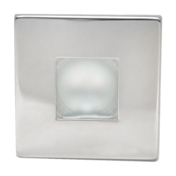 Cantalupi Boat Recessed Halogen Light Fixture | 2 1/8 Inch SS No Bulb