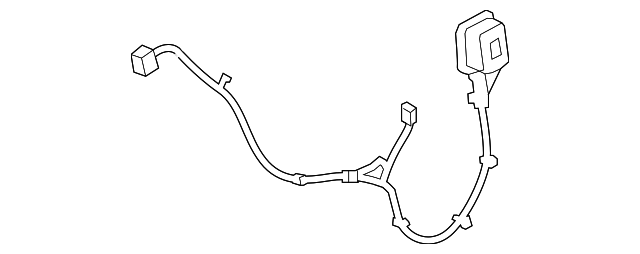 Genuine GM Harness Assembly-Rear S/D Dr Wrg 20826983
