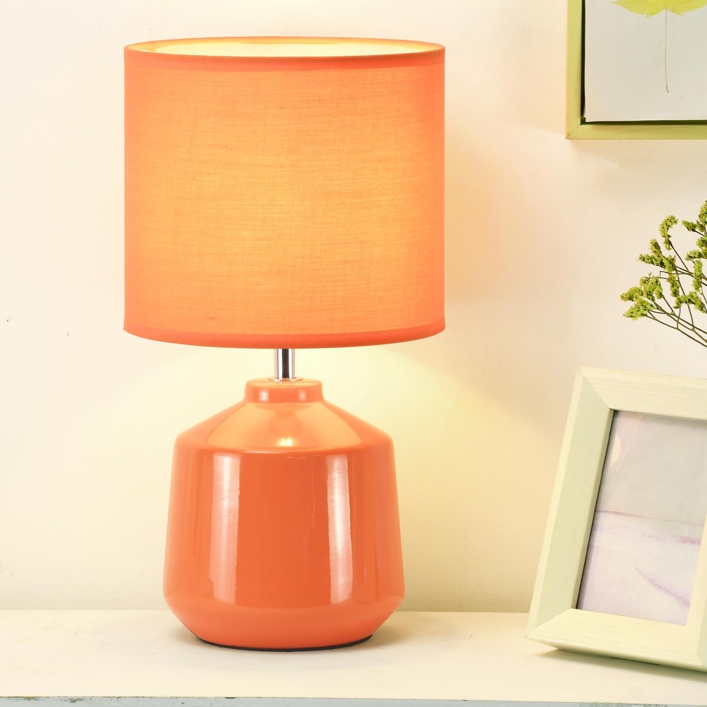 Lampwell Lena Small Table Lamp for Living Room as Bedside Table Lamp for Bedr...
