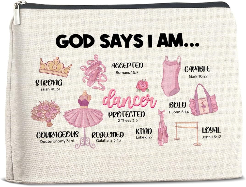 Inspirational Christian Motivational Dancer Ballerina Religious Gift