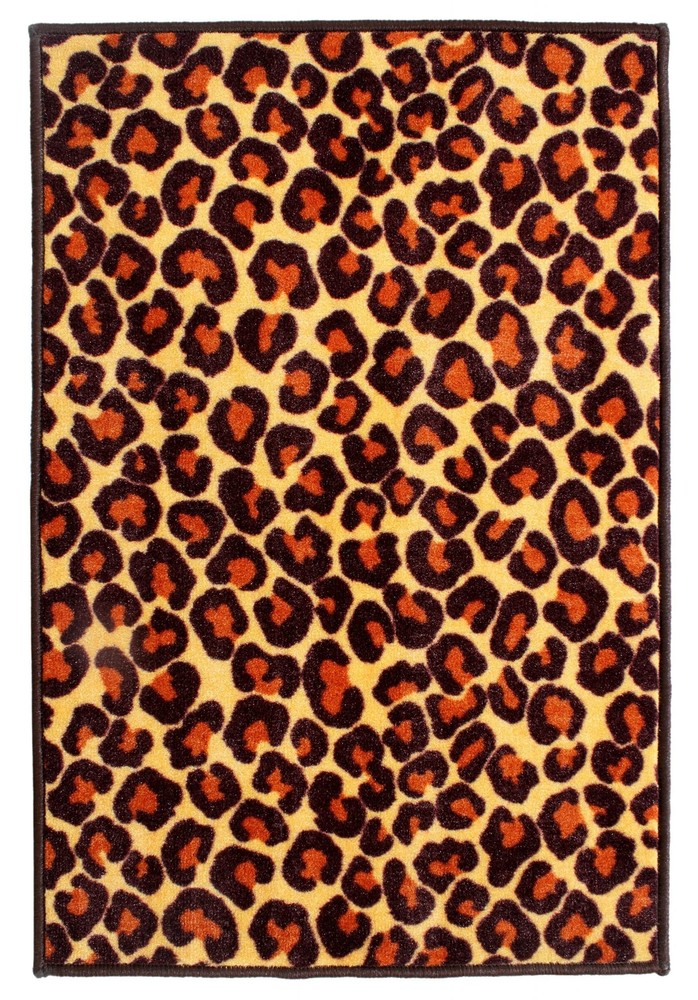 Cheetah Real Area Rug, Animal Print Area Rug, Indoor Area Rug, Home Decor Rug...