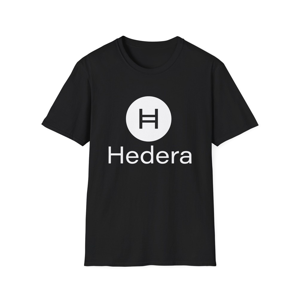 Hedera HBAR Hashgraph Crewneck T-Shirt, Crypto Shirt, Cryptocurrency, Blockchain-image