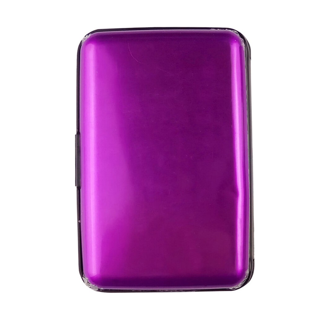 RFID Blocking Credit Card Case with 6 Compartments for Organized Travel-image