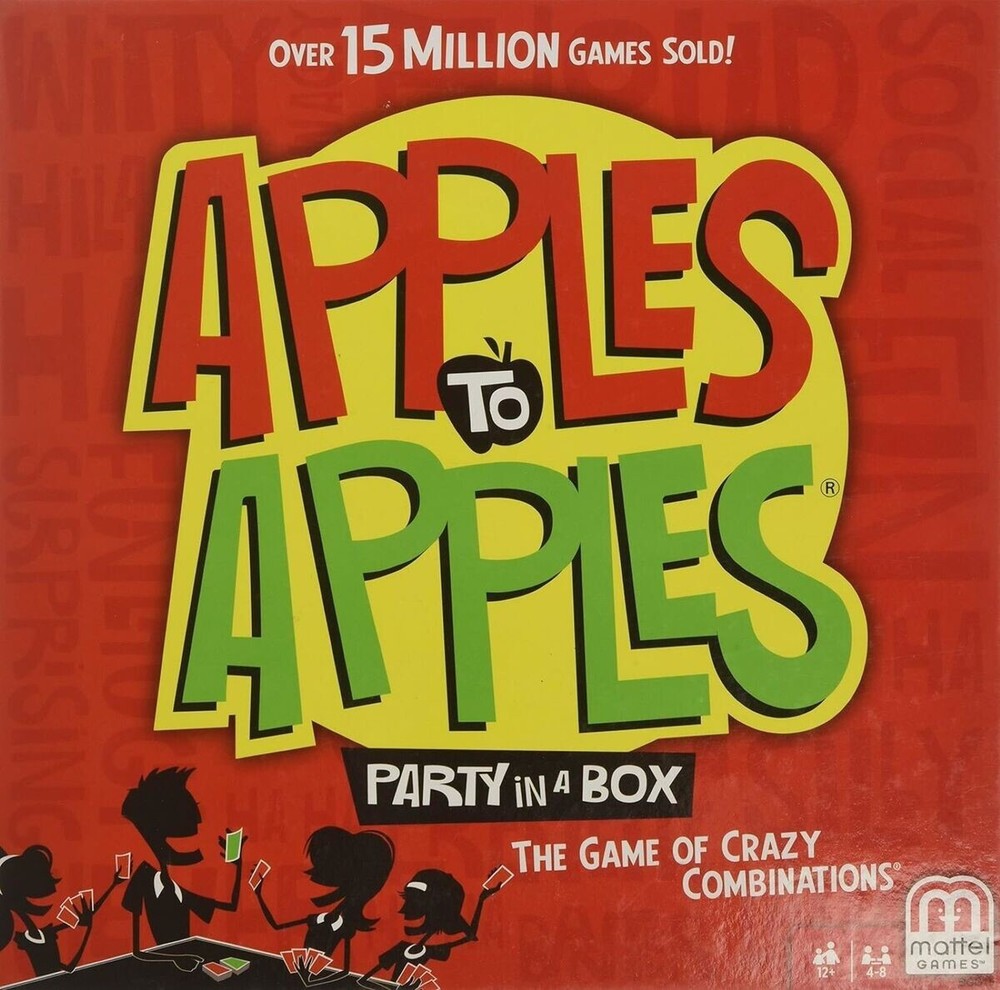 Mattel Apples to Apples Party in A Box Card Game - New Sealed