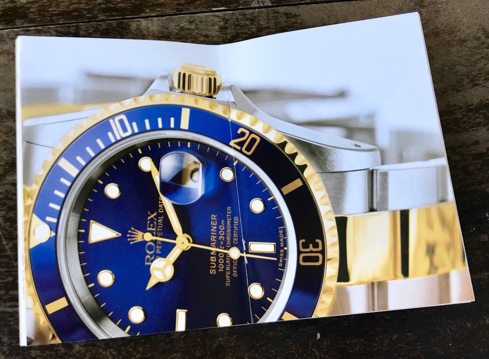 2002 Rolex Catalog Spanish Explorer Daytona Submariner GMT Yacht-Master Original OEM