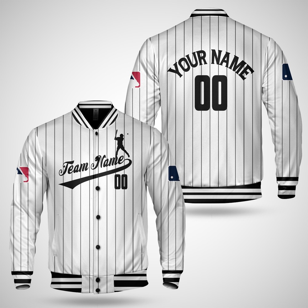Custom Baseball Team Jacket for Fans - Personalized Game Day Gift  -image