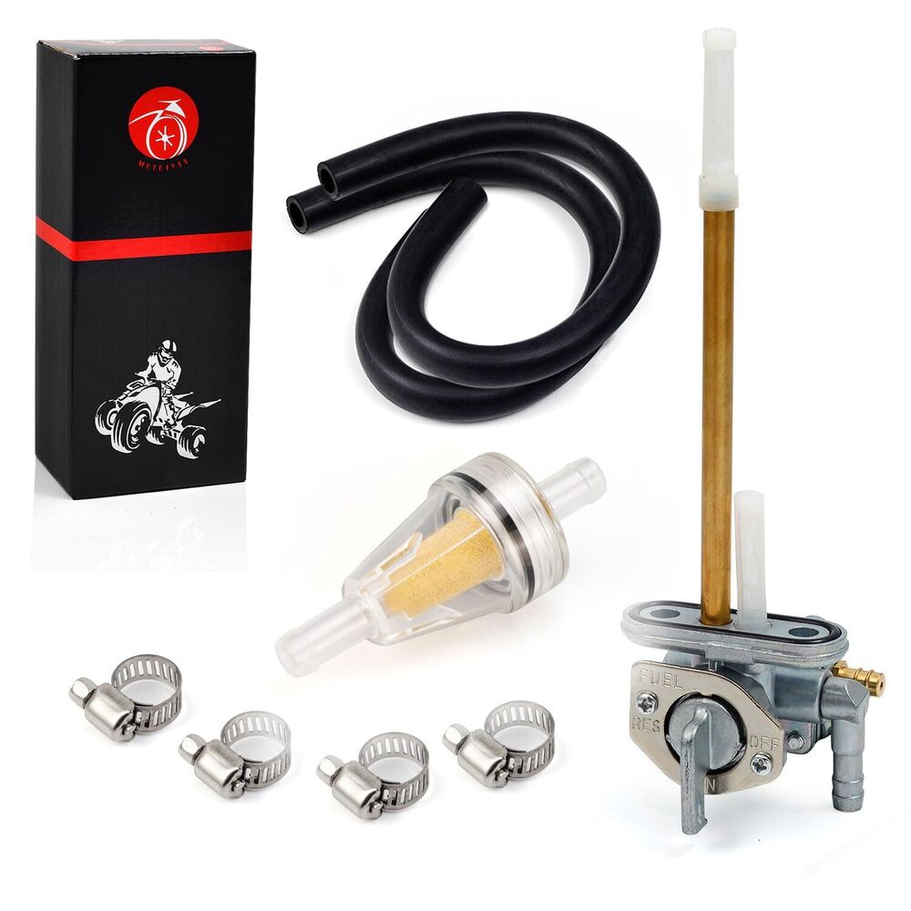 Fuel Tank Petcock Valve Assembly for Kawasaki Motorcycle KLR650 KL650 1987-20...