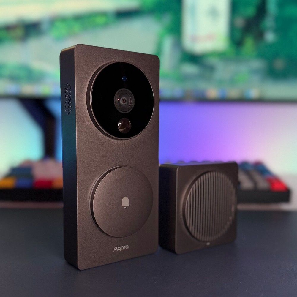 Aqara G4 Smart Video Doorbell -Battery Powered HomeKit Secure Doorbell Camera...