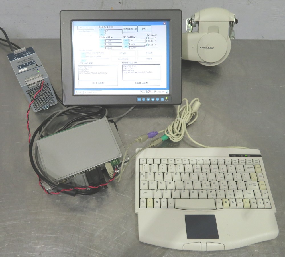 C192256 Advantech UNO-2050CE-GDA1 64MB Computer FPM-3120G-RAE TouchPanel Monitor