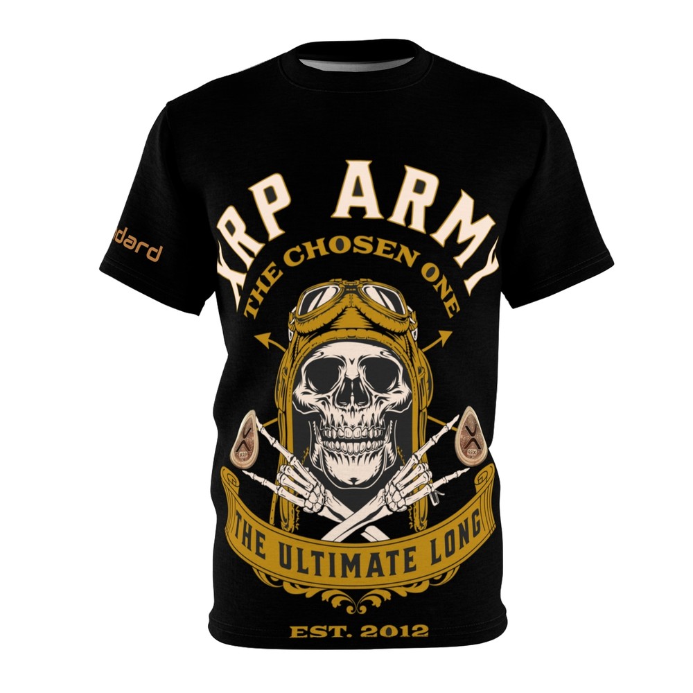 XRP, Warrior tee, crypto currency, gear, currency, digital asset, free shiping-image