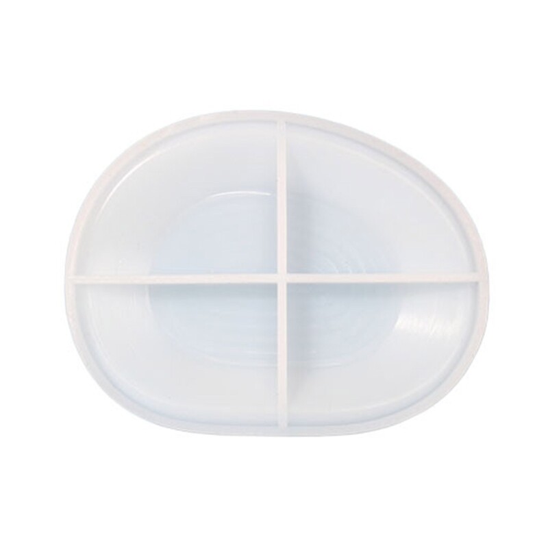 Epoxy Resin Fruit Plate Mold for DIY Home Decor Wine Tray