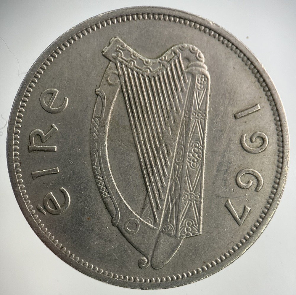 1967 Irish Half-Crown Coin in Exceptional High Grade Condition