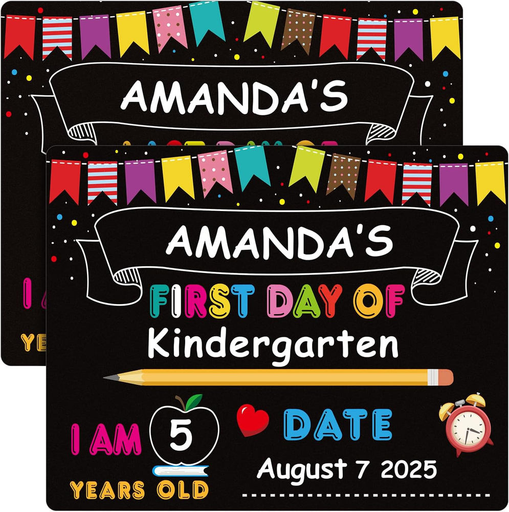 First Day of School Board Sign - 11