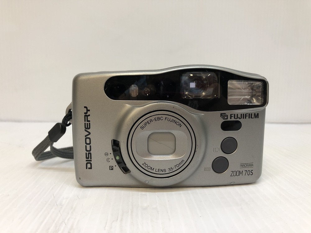 FUIJIFILM DISCOVERY ZOOM 70S DATE 35MM FILM CAMERA SLR FOR PARTS OR REPAIR