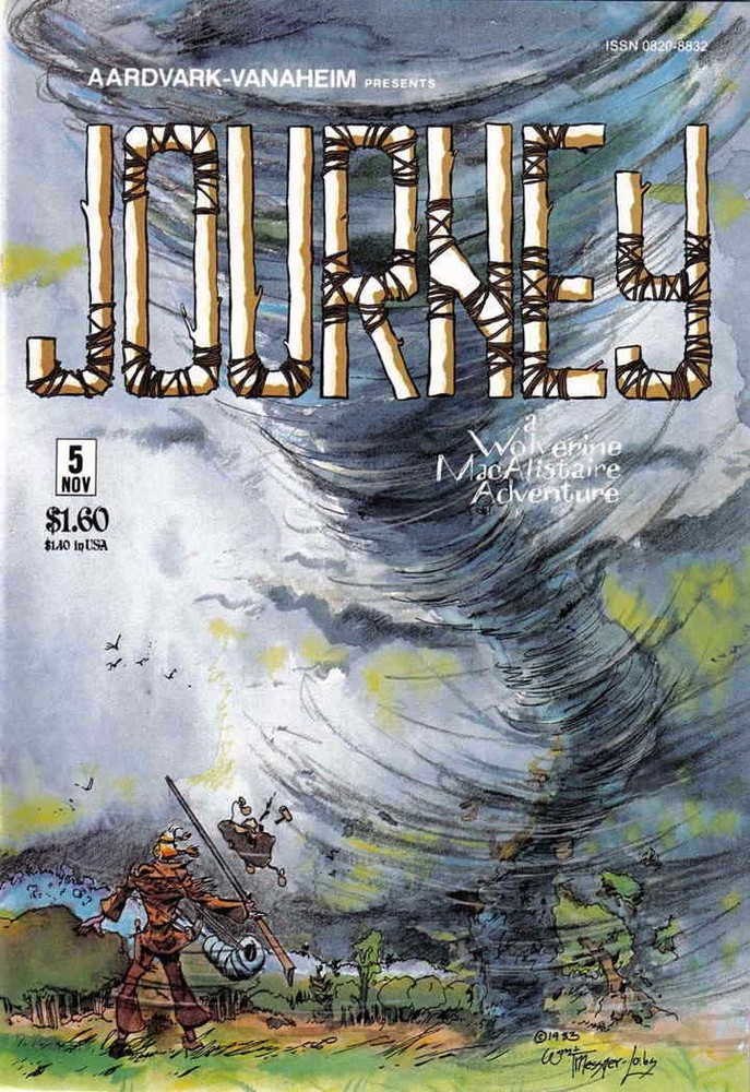 Journey #5 VF; Aardvark-Vanaheim | Messner-Loebs Wolverine MacAlistaire - we com